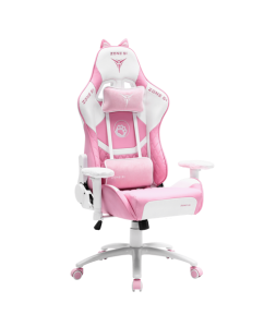 Кресло игровое ZONE 51 KITTY MEOW Edition розовый | emobi
