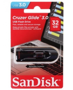 Память USB Flash 32 ГБ SanDisk Cruzer Glide [SDCZ600-032G-G35] | emobi