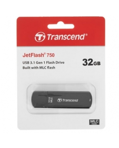 Память USB Flash 32 ГБ Transcend JetFlash 750 [TS32GJF750K] | emobi