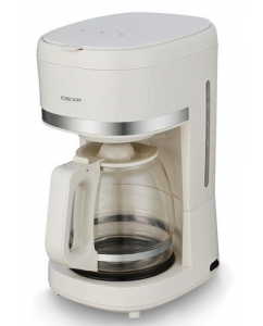Кофеварка капельная DEXP DCM-1100 белый | emobi