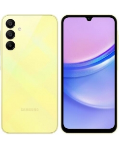 6.5" Смартфон Samsung Galaxy A15 128 ГБ желтый | emobi