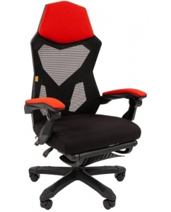 Купить Кресло игровое CHAIRMAN 571 красный в E-mobi