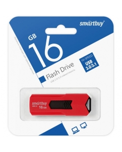 Память USB Flash 16 ГБ SmartBuy Stream [SB16GBST-R3] | emobi