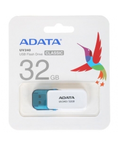 Память USB Flash 32 ГБ ADATA UV240 [AUV240-32G-RWH] | emobi