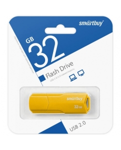 Память USB Flash 32 ГБ Smartbuy Clue [SB32GBCLU-Y] | emobi