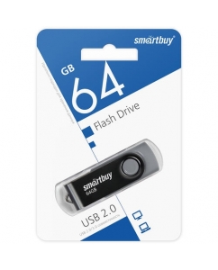 Память USB Flash 64 ГБ Smartbuy Twist [SB064GB2TWK] | emobi