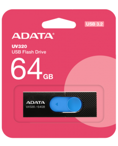 Память USB Flash 64 ГБ A-Data UV320 [AUV320-64G-RBKBL] | emobi