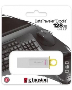 Память USB Flash 128 ГБ Kingston DataTraveler Exodia [KC-U2G128-5R] | emobi