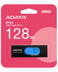 Память USB Flash 128 ГБ A-Data UV320 [AUV320-128G-RBKBL] | emobi