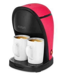 Кофеварка капельная Kitfort КТ-7188-1 красный | emobi