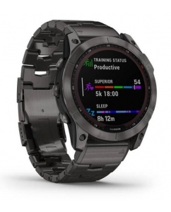 Купить Спортивные часы Garmin Fenix 7x Sapphire Solar + доп. ремешок в E-mobi