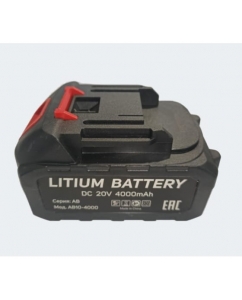 Купить Аккумулятор для электроинструмента AB5-4000 Li-Ion 20В,4 А*ч AktiTool 101225 в E-mobi