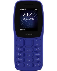 Купить Сотовый телефон Nokia 105 DS (2022) синий в E-mobi