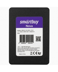 120 ГБ 2.5" SATA накопитель Smartbuy Nova [SBSSD120-NOV-25S3] | emobi