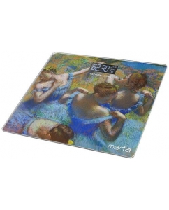 Купить Весы Marta MT-SC1690 Голубые танцовщицы разноцветный в E-mobi