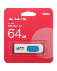 Память USB Flash 64 ГБ ADATA C008 [AC008-64G-RWE] | emobi