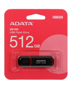 Память USB Flash 512 ГБ ADATA UV150 [AUV150-512G-RBK] | emobi
