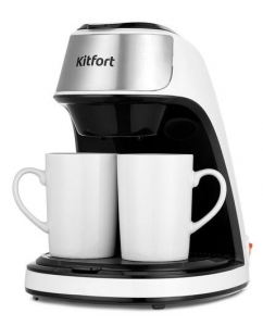 Кофеварка капельная Kitfort KT-7407 белый | emobi