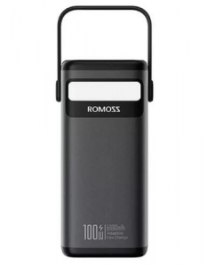 Купить Портативный аккумулятор Romoss PMT60 Pro черный в E-mobi