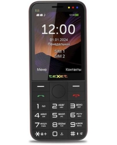 Сотовый телефон teXet TM-315 черный | emobi