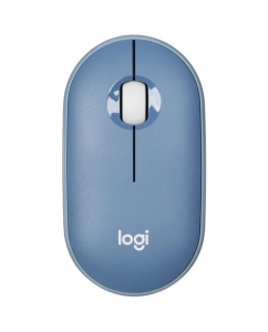 Купить Мышь беспроводная Logitech Pebble M350 [910-006655] синий в E-mobi