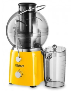 Купить Соковыжималка электрическая Kitfort КТ-1144-3 желтый в E-mobi