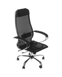 Кресло офисное Метта-12/подл.101/осн.003 черный | emobi