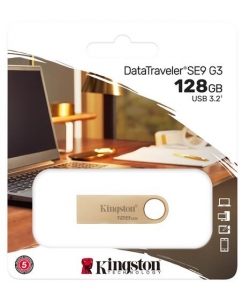 Память USB Flash 128 ГБ Kingston DataTraveler SE9 G3 [DTSE9G3/128GB] | emobi