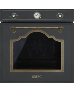 Электрический духовой шкаф Smeg SF750AO черный | emobi