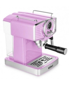 Кофеварка рожковая Kitfort КТ-7125-3 фиолетовый | emobi