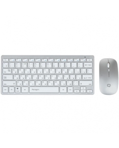 Купить Клавиатура+мышь беспроводная QUMO Paragon K15/M21 белый в E-mobi