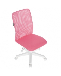 Кресло детское Бюрократ KD-9/WH/TW-13A розовый | emobi
