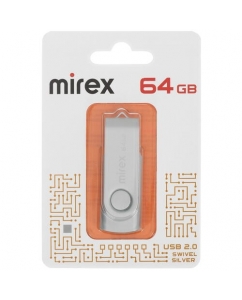Память USB Flash 64 ГБ Mirex SWIVEL [13600-FMUSIS64] | emobi