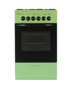 Купить Комбинированная плита Лысьва ЭГ 1/3г01 МС-2у зеленый в E-mobi