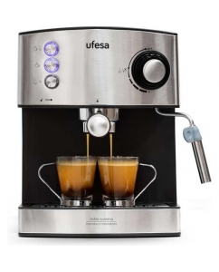 Кофеварка рожковая UFESA CE7240 серебристый | emobi
