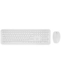 Клавиатура+мышь беспроводная Smartbuy SBC-666395AG-W белый | emobi