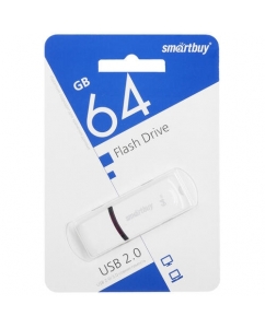 Память USB Flash 64 ГБ Smartbuy Paean [SB64GBPN-W] | emobi