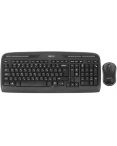 Клавиатура+мышь беспроводная Logitech Wireless Combo MK330 черный | emobi