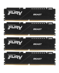 Купить Оперативная память Kingston FURY Beast Black [KF556C40BBK4-128] 128 ГБ в E-mobi