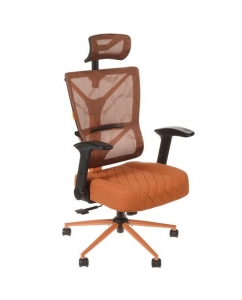 Кресло игровое CHAIRMAN CH566 оранжевый | emobi