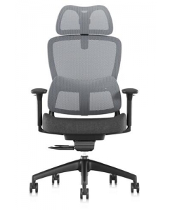 Кресло офисное Eureka ERK-OC15-GY серый | emobi