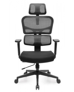 Кресло офисное Eureka ERK-OC12-B черный | emobi
