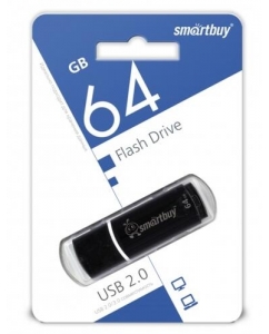 Память USB Flash 64 ГБ Smartbuy Crown Series [SB64GBCRW-K] | emobi