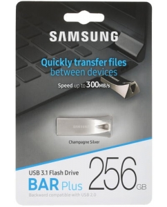 Память USB Flash 256 ГБ Samsung BAR Plus [MUF-256BE3/APC] | emobi