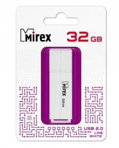 Память USB Flash 32 ГБ Mirex LINE [13600-FMULWH32] | emobi