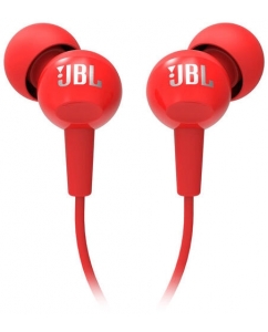 Проводные наушники JBL С100SI красный | emobi