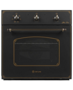 Электрический духовой шкаф De Luxe 6006.03эшв-062 черный | emobi
