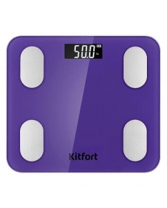 Весы Kitfort КТ-827 фиолетовый | emobi