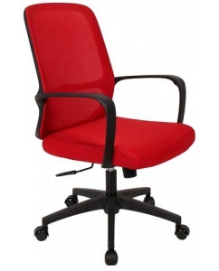 Кресло офисное Everprof Bamboo красный | emobi