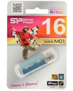Память USB Flash 16 ГБ Silicon Power Marvel M01 [SP016GBUF3M01V1B] | emobi